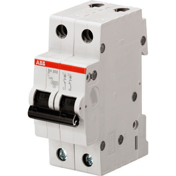 Автоматический выключатель ABB SH202L 2P 16А (С) 4,5kA - Электрика, НВА - Модульное оборудование - Автоматические выключатели - . Магазин оборудования для автономного и резервного электропитания Ekosolar.ru в Рыбинске