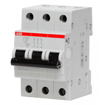 Автоматический выключатель ABB SH203L 3P 63А (С) 4,5 kA - Электрика, НВА - Модульное оборудование - Автоматические выключатели - . Магазин оборудования для автономного и резервного электропитания Ekosolar.ru в Рыбинске