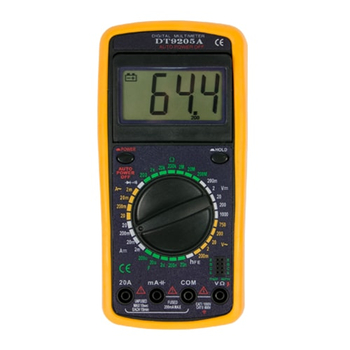 Мультиметр DT 9205A Энергия - Электрика, НВА - Измерительный инструмент - Мультимеры - . Магазин оборудования для автономного и резервного электропитания Ekosolar.ru в Рыбинске