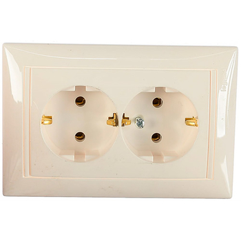 Розетка Legrand Valena 2X2К+З в сборе белая - Электрика, НВА - Выключатели и розетки - Розетки - . Магазин оборудования для автономного и резервного электропитания Ekosolar.ru в Рыбинске