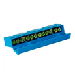 Шина TS-0609H 12 way в синем корпусе Энергия, 10 шт - Электрика, НВА - Щитки и аксессуары для монтажа - Шины нулевые - . Магазин оборудования для автономного и резервного электропитания Ekosolar.ru в Рыбинске