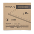 Панель ультратонкая светодиодная LightPhenomenON LT-UTP-01-IP40-40W-4000К - Светильники - Для общественных зданий - . Магазин оборудования для автономного и резервного электропитания Ekosolar.ru в Рыбинске